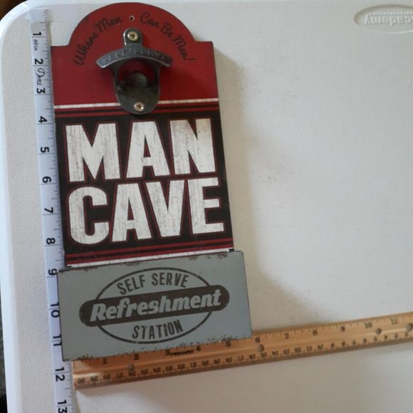 Hanging Bottle Opener for Mancave/Garage Self-Serve Opener By Open Roads Brands - Picture 10 of 12